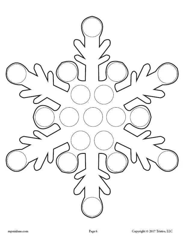 10 Winter Do-A-Dot Printables!