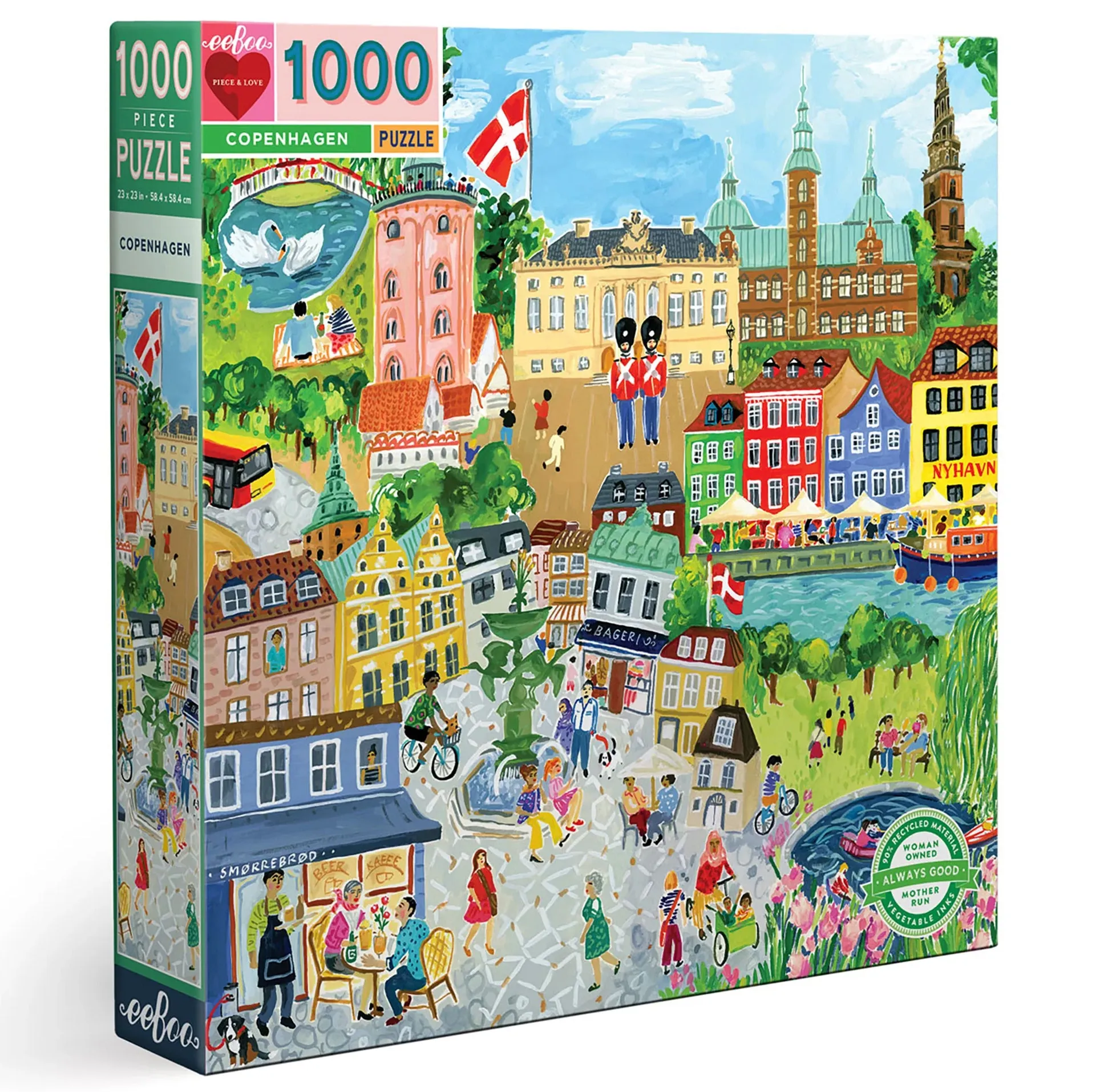 1000 piece puzzle - Copenhagen