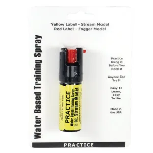 1/2Oz Inert Practice Defensive Spray