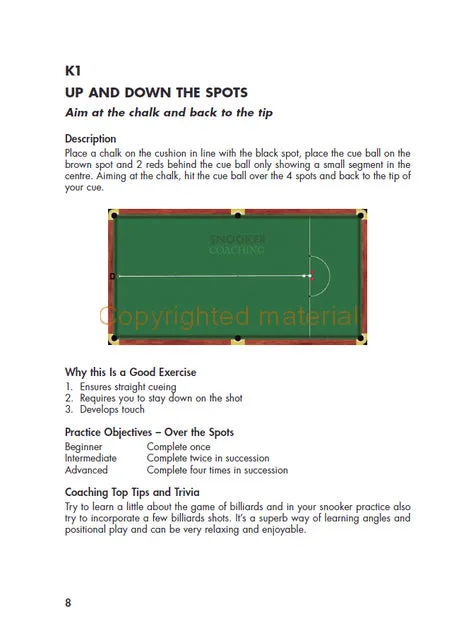 147 Snooker Drills and Exercises