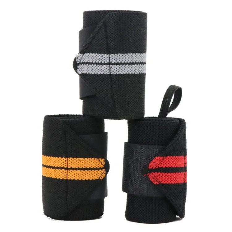 2 PCS Elastic Band Sports Badminton Weightlifting Power Bands, Size: 43 x 8cm, Random Color Delivery