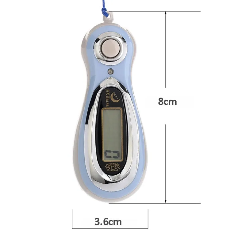 3 PCS SXH5136 MP3 Shape Chanting Counter With Lanyard