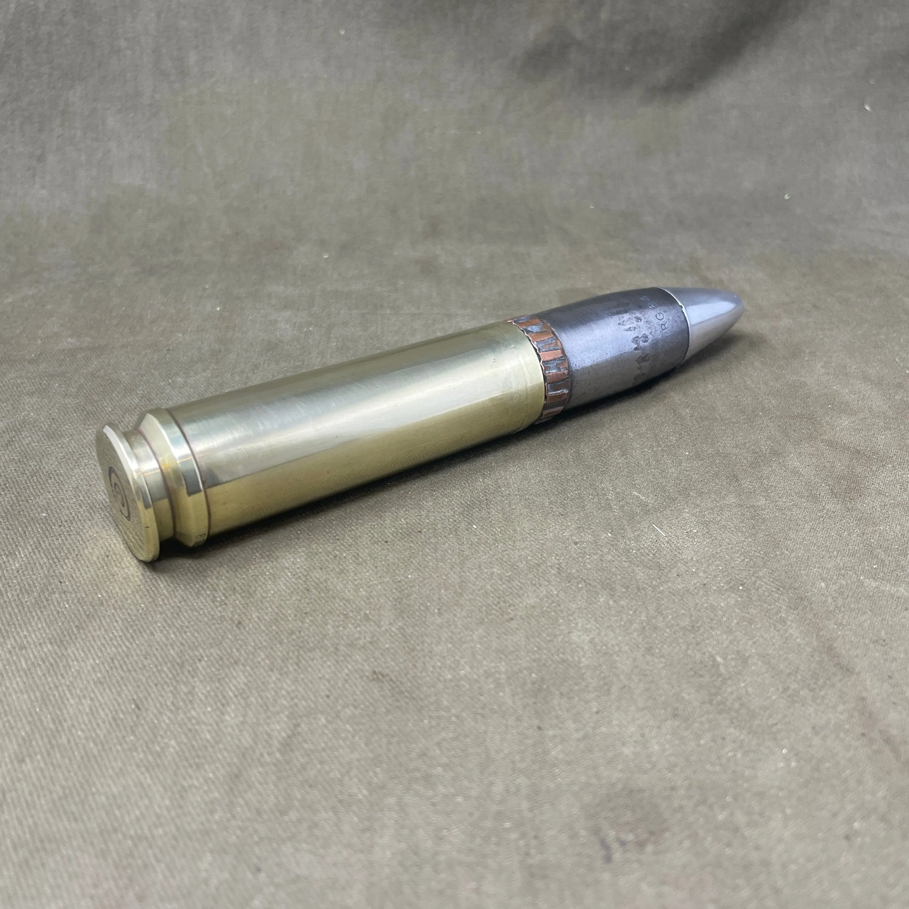 30mm  838 CY 84 PRAC 42 Projectile & Brass Cartridge Case