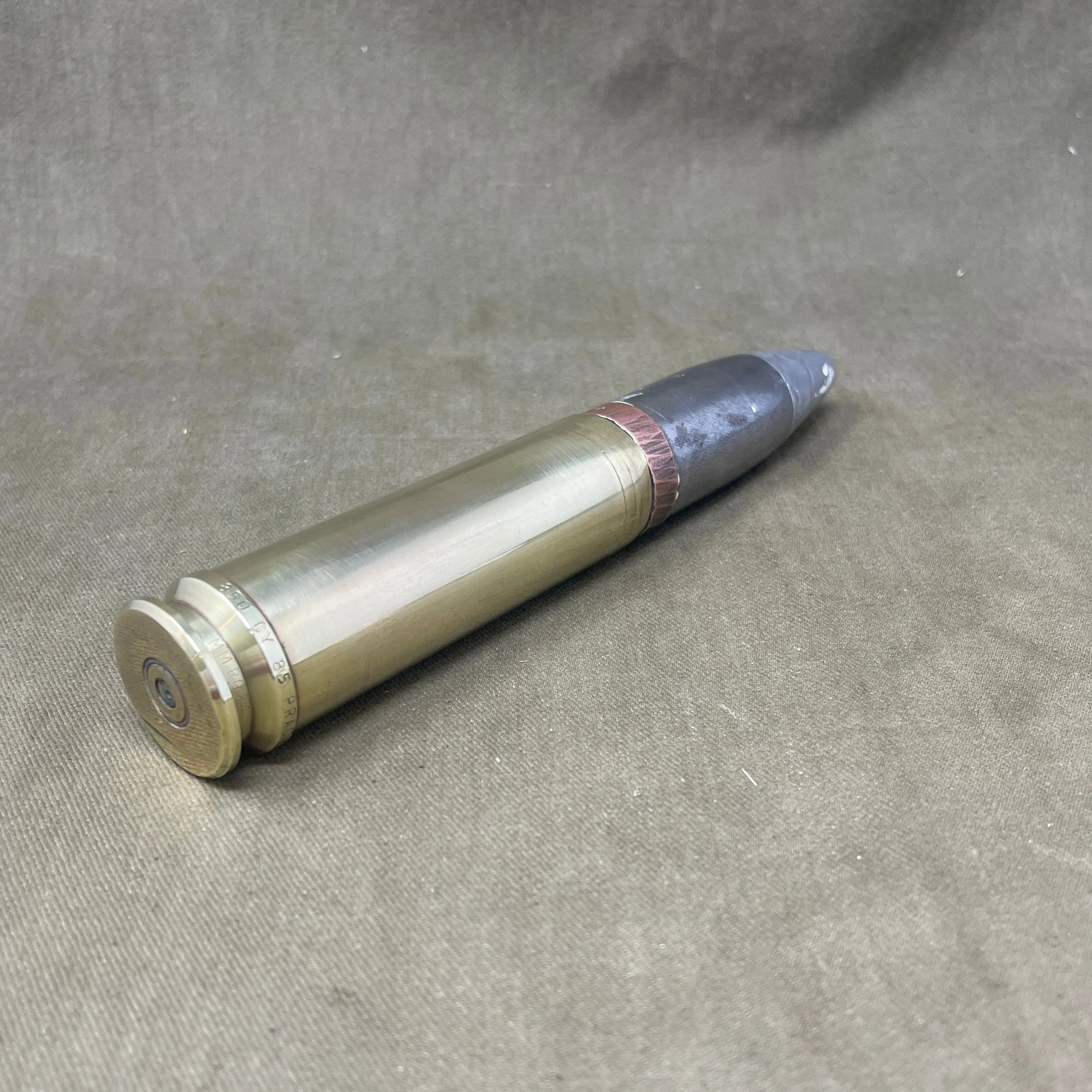 30mm  850 CY 85 PRAC 42 Projectile & Brass Cartridge Case