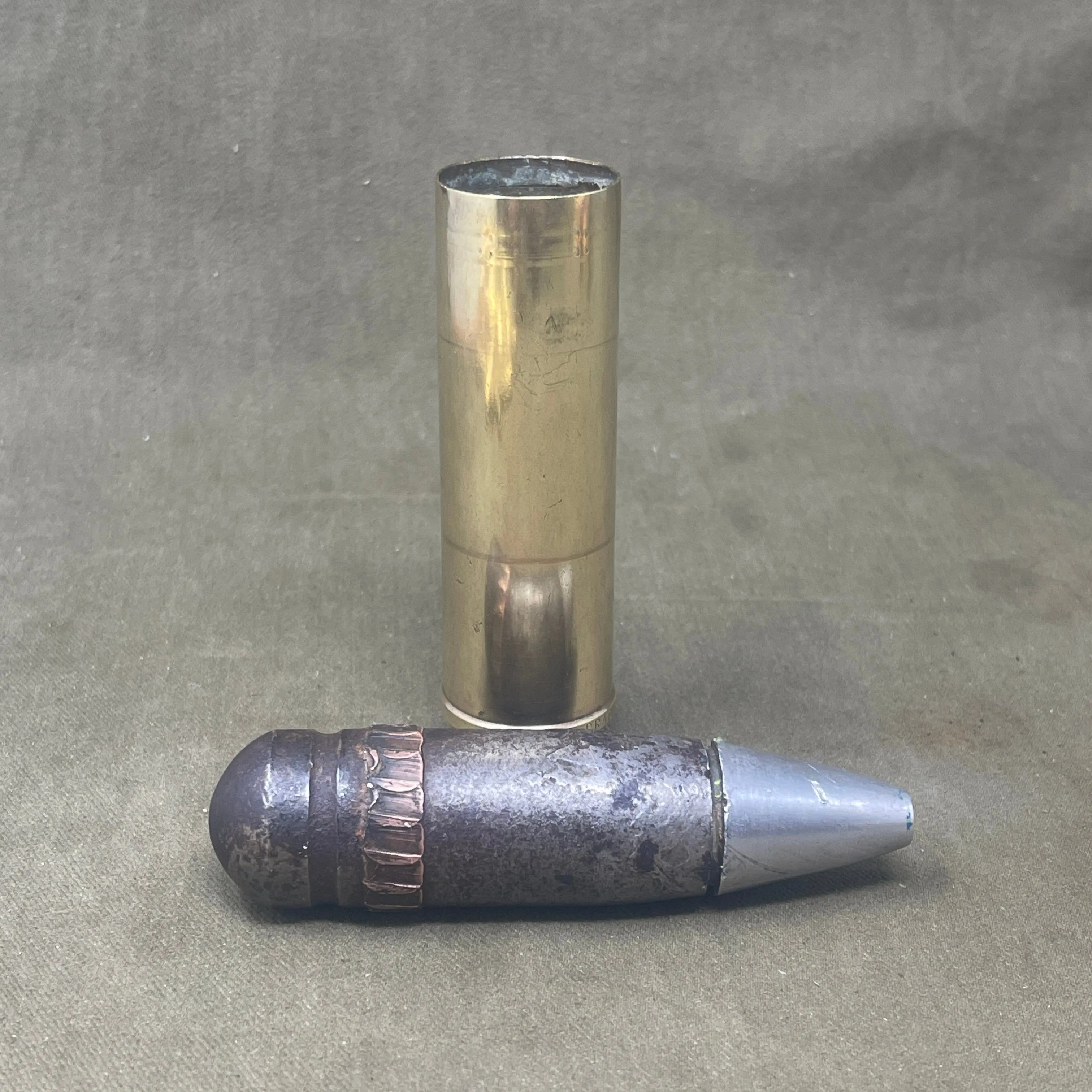 30mm RG 58 PRAC 27 CY 16 64 Projectile & Brass Cartridge Case