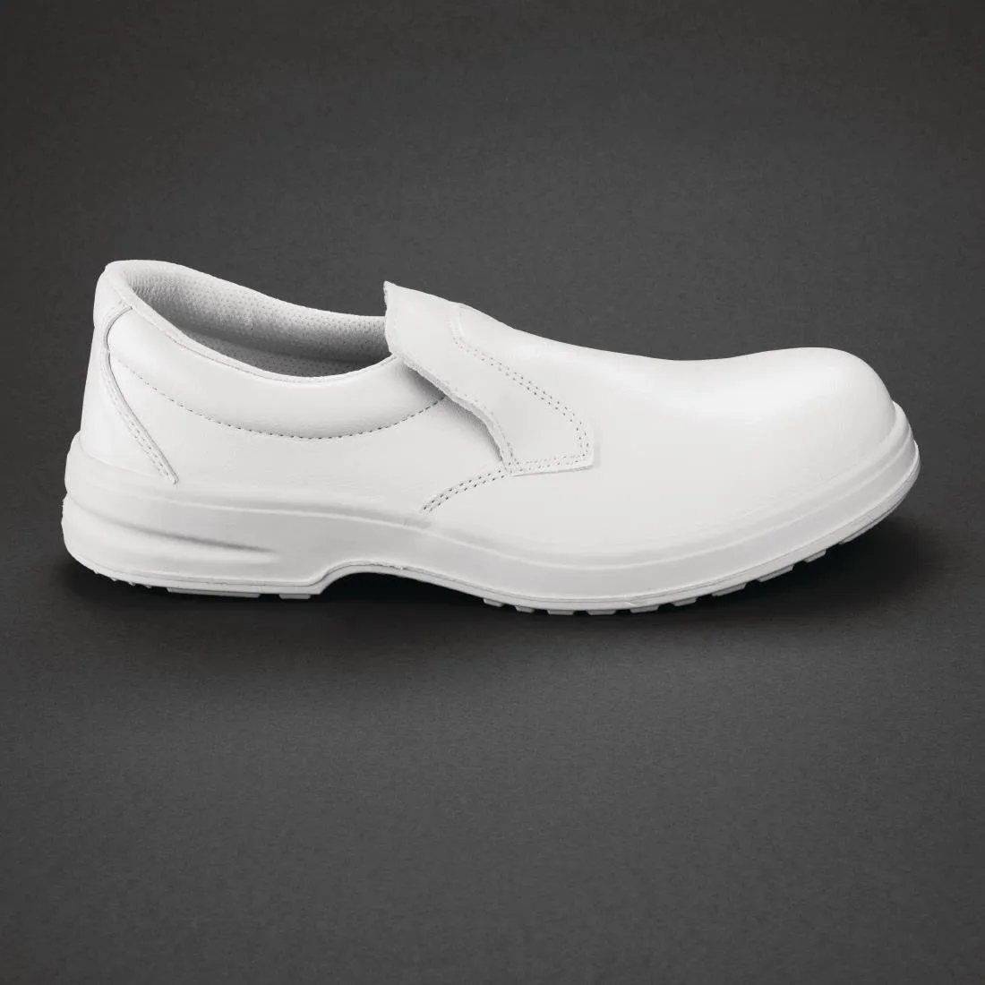 A801-39 Slipbuster Lite Unisex Safety Slip On White Size 39