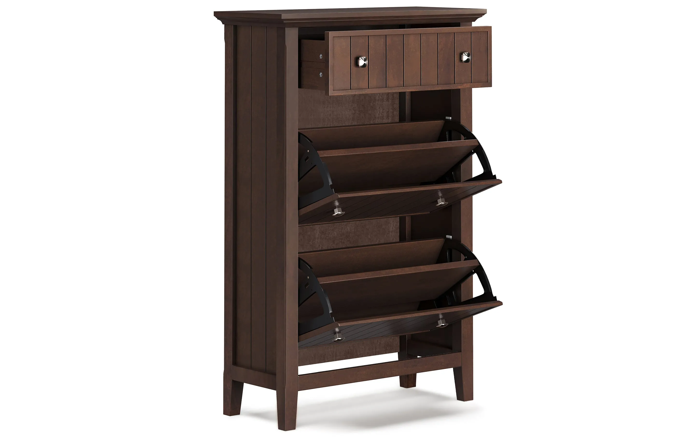 Acadian Entryway Shoe Storage Cabinet