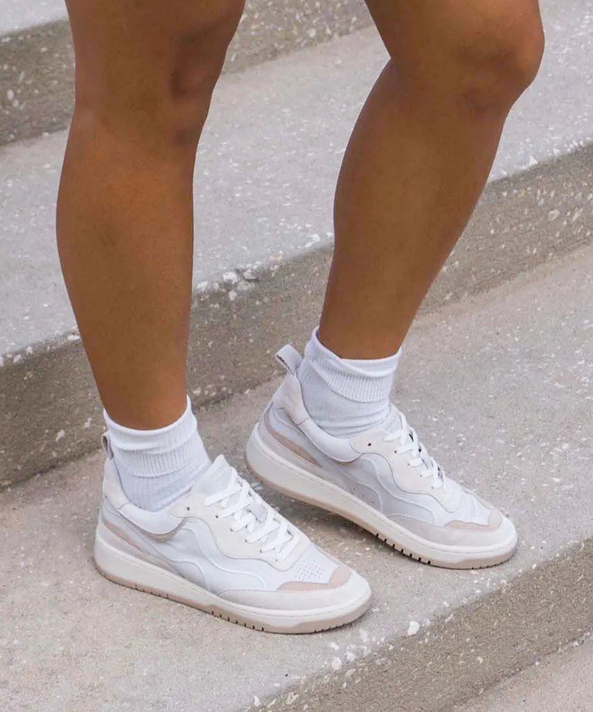 ADELLA SNEAKERS WHITE DUNE LEATHER