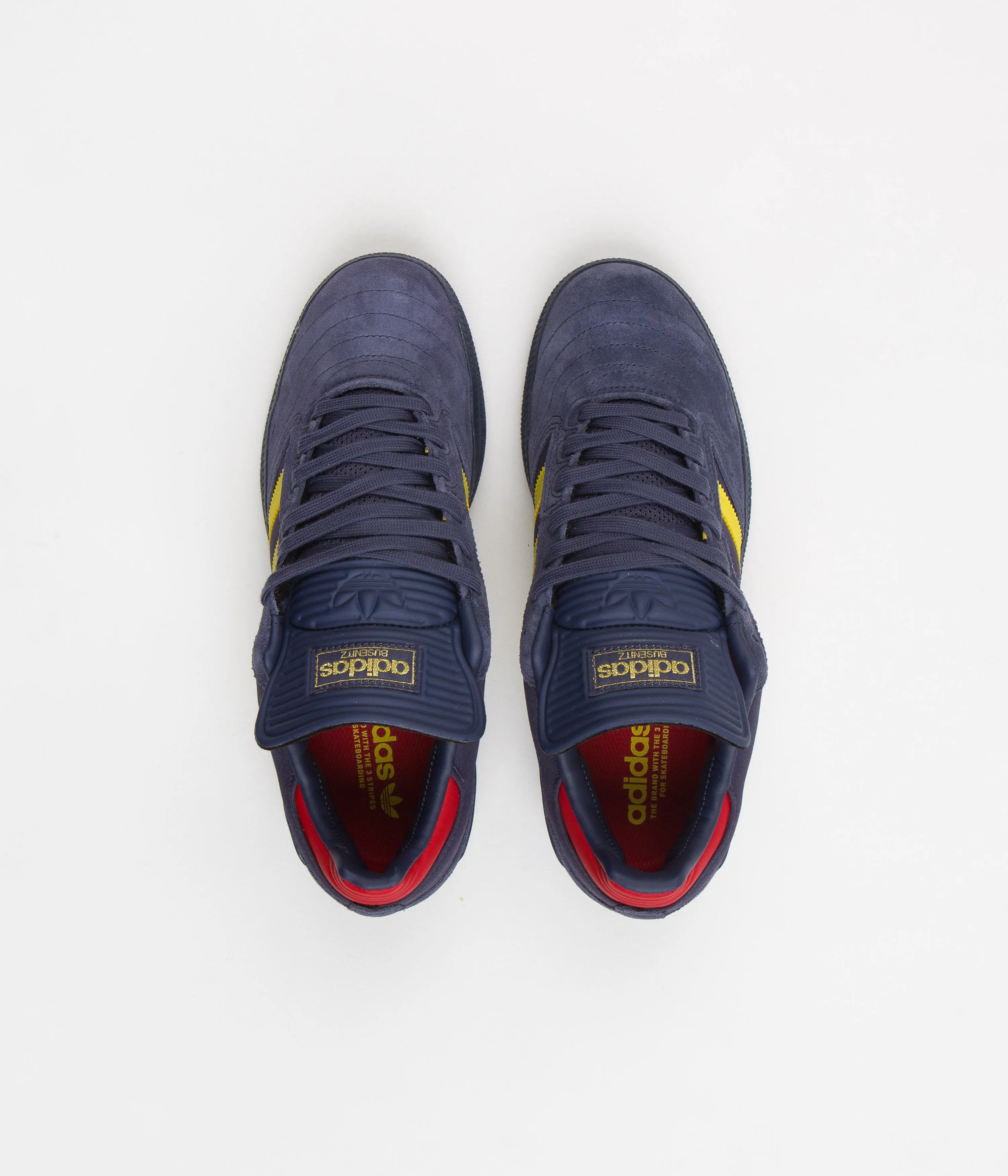 Adidas Busenitz Shoes - Shadow Navy / Yellow / Scarlet