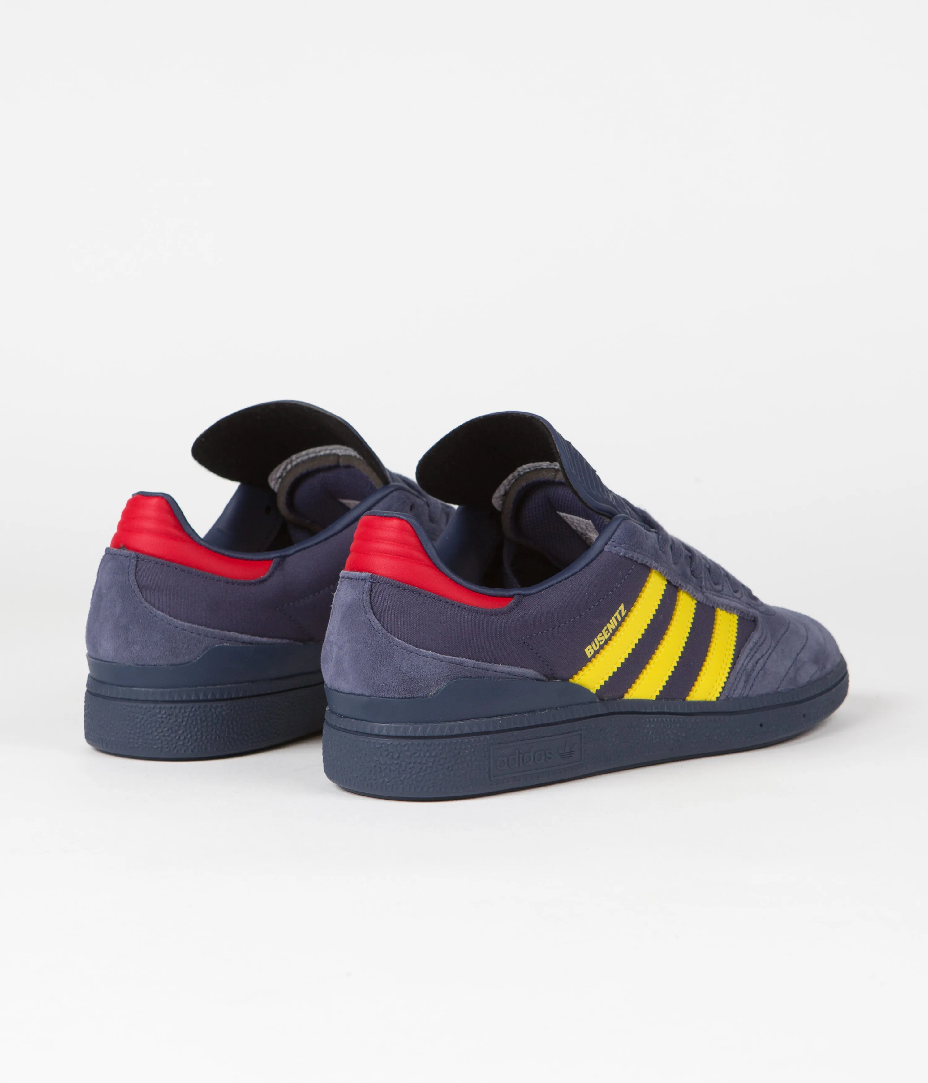 Adidas Busenitz Shoes - Shadow Navy / Yellow / Scarlet