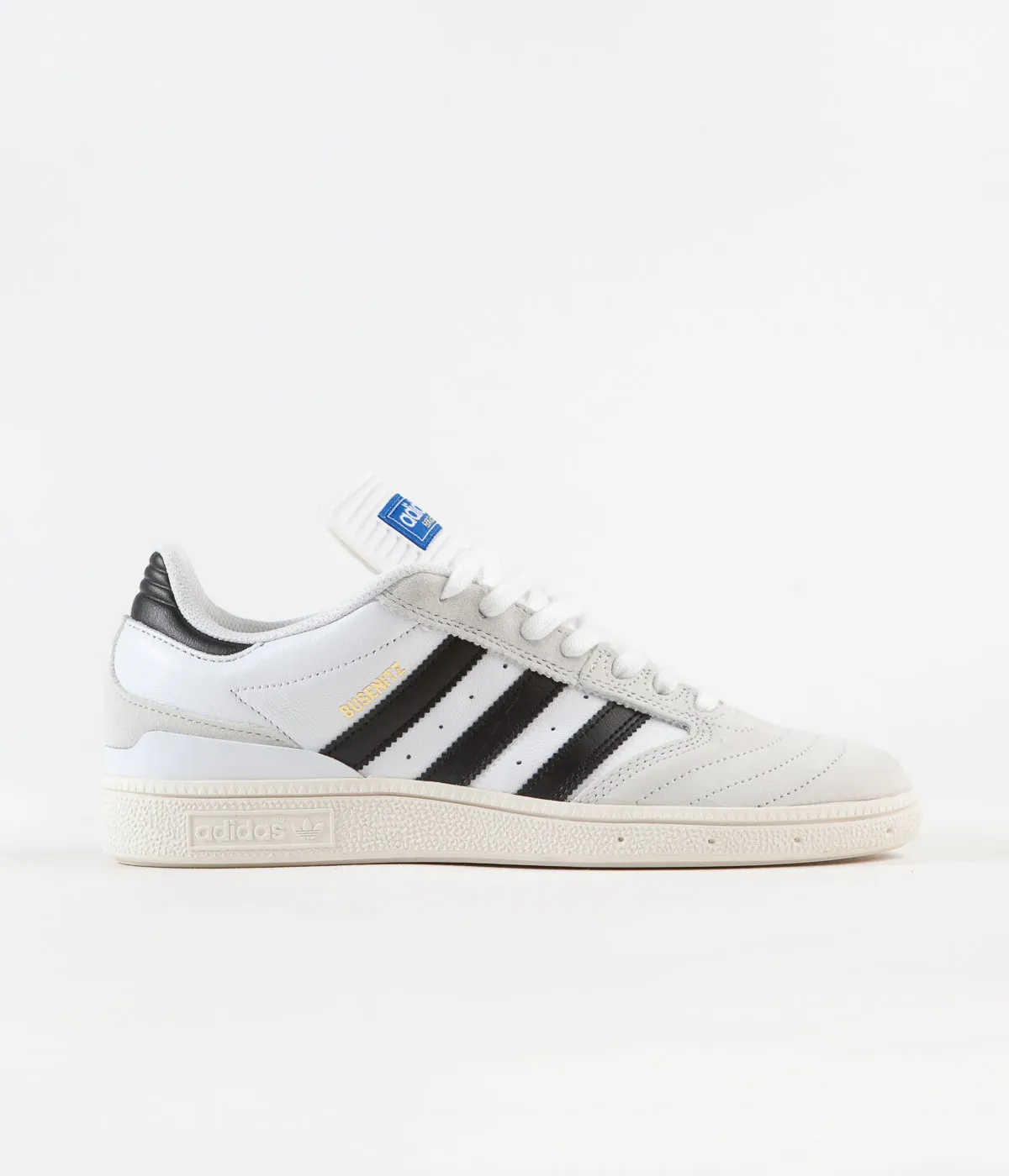 Adidas Busenitz Shoes - White / Core Black / Crystal White