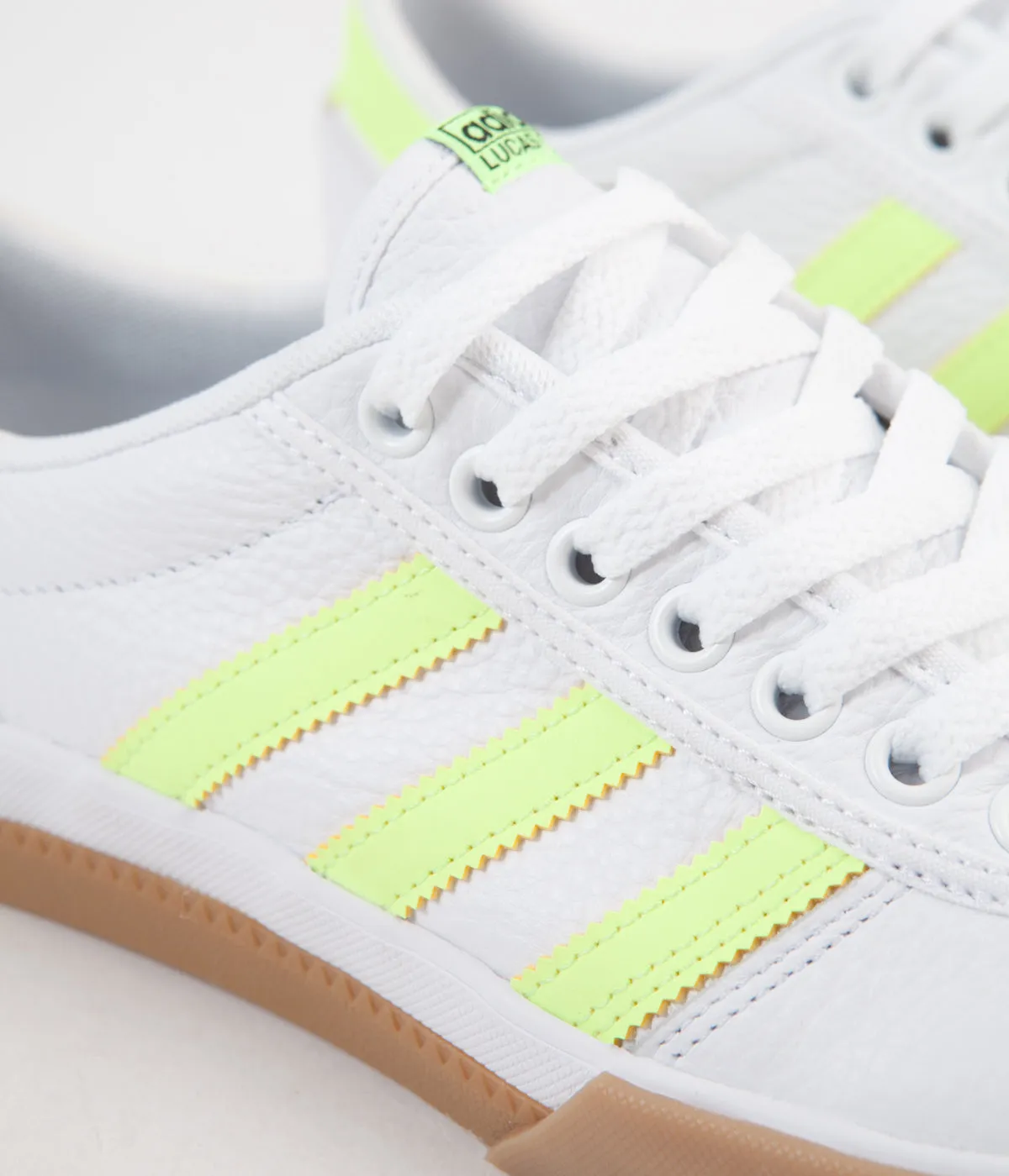 Adidas Lucas Premiere Shoes - White / Hi-Res Yellow / Gum