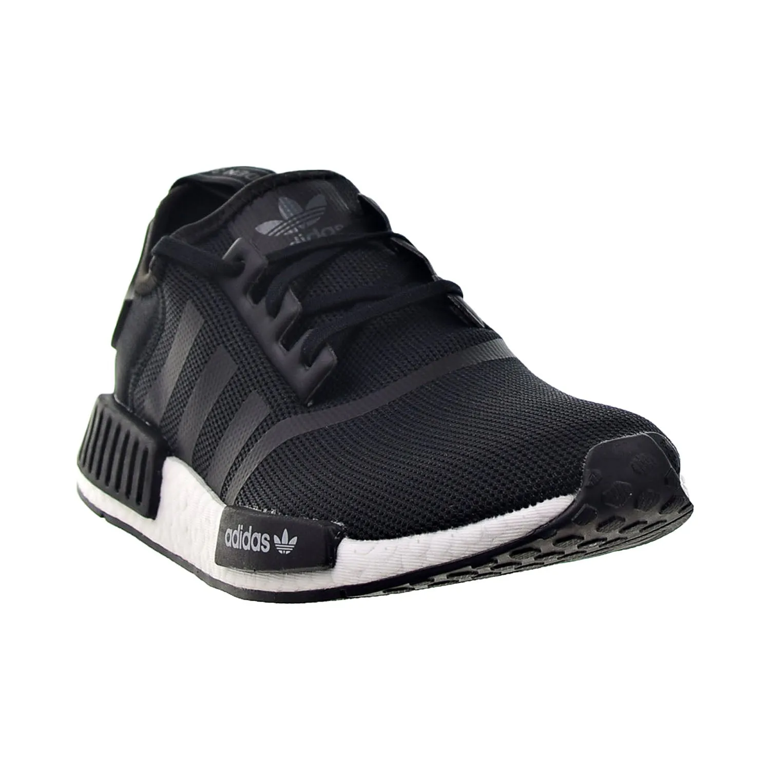 Adidas NMD_R1 J Big Kids' Shoes Core Black-Cloud White