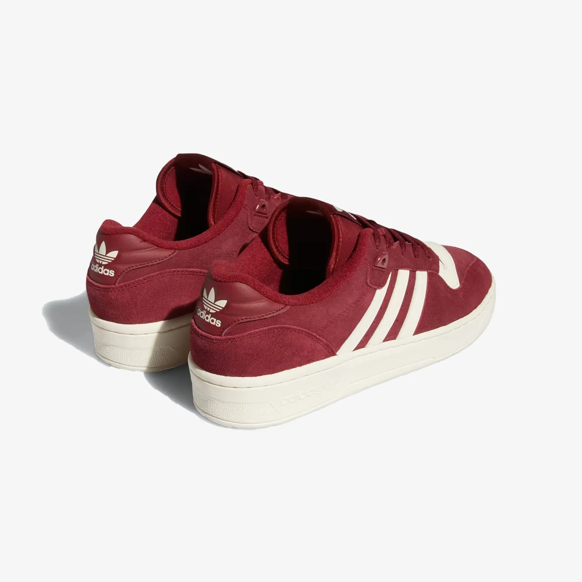 Adidas Originals | RIVALRY LOW  { BURGUNDY/WHITE/COLLEGIATE