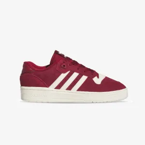 Adidas Originals | RIVALRY LOW  { BURGUNDY/WHITE/COLLEGIATE