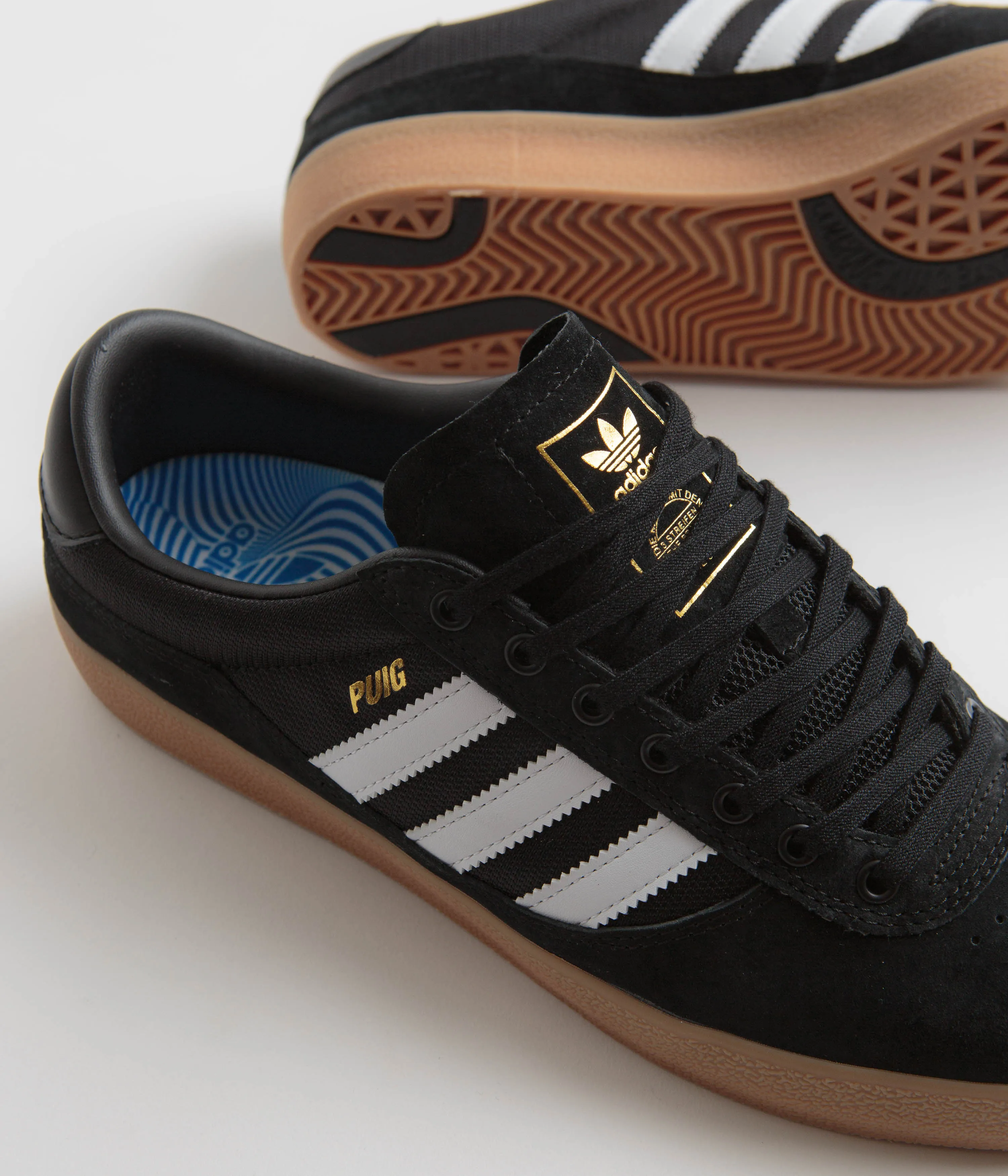 Adidas Puig Indoor Shoes - Core Black / FTWR White / Gum4