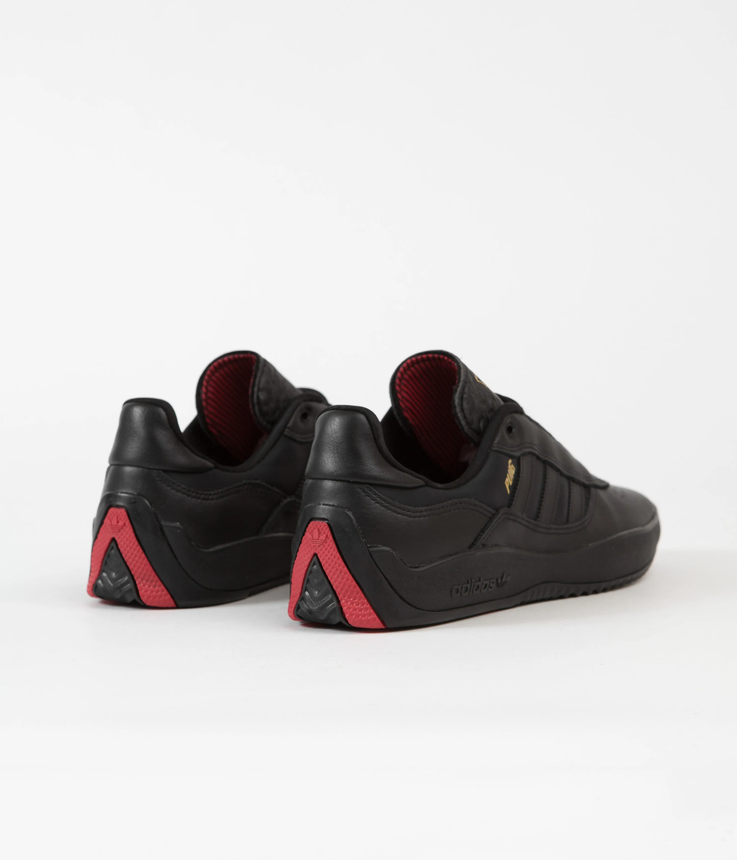 Adidas Puig Shoes - Core Black / Core Black / Scarlet