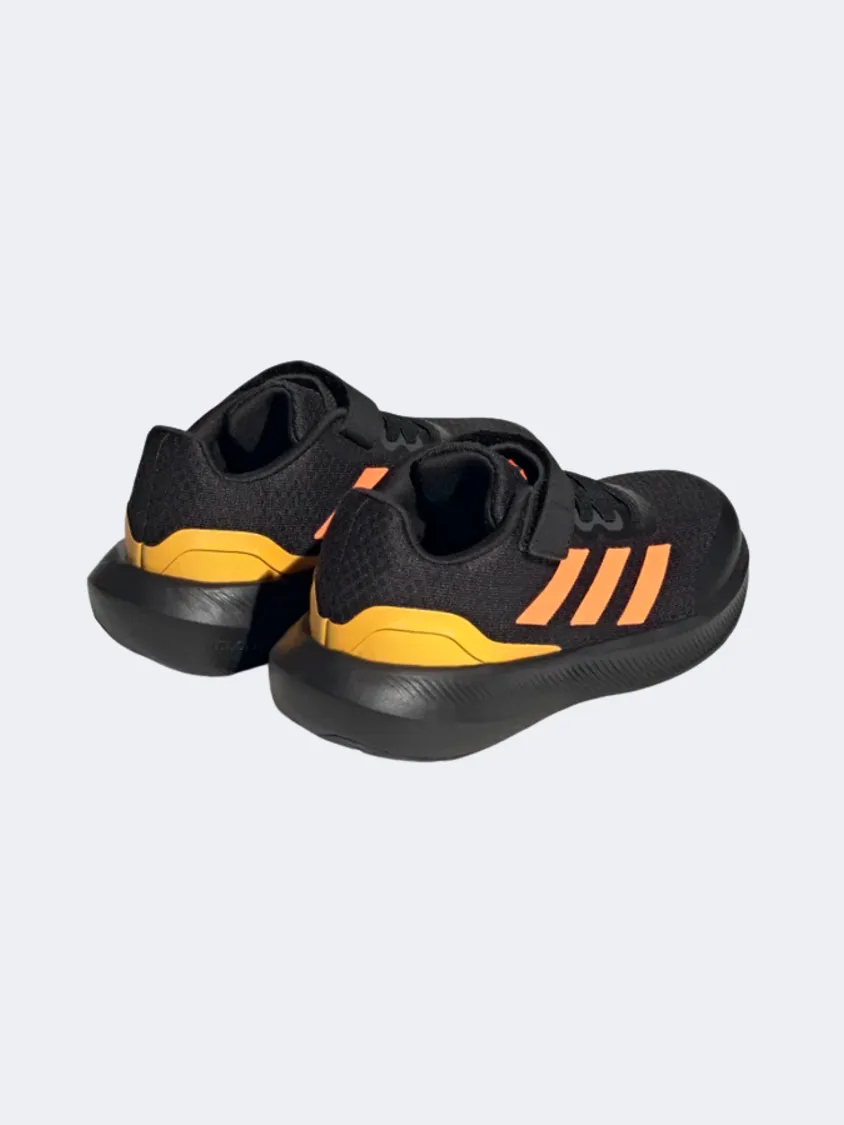 Adidas Runfalcon 3.0 Ps-Boys Running Shoes Black/Orange