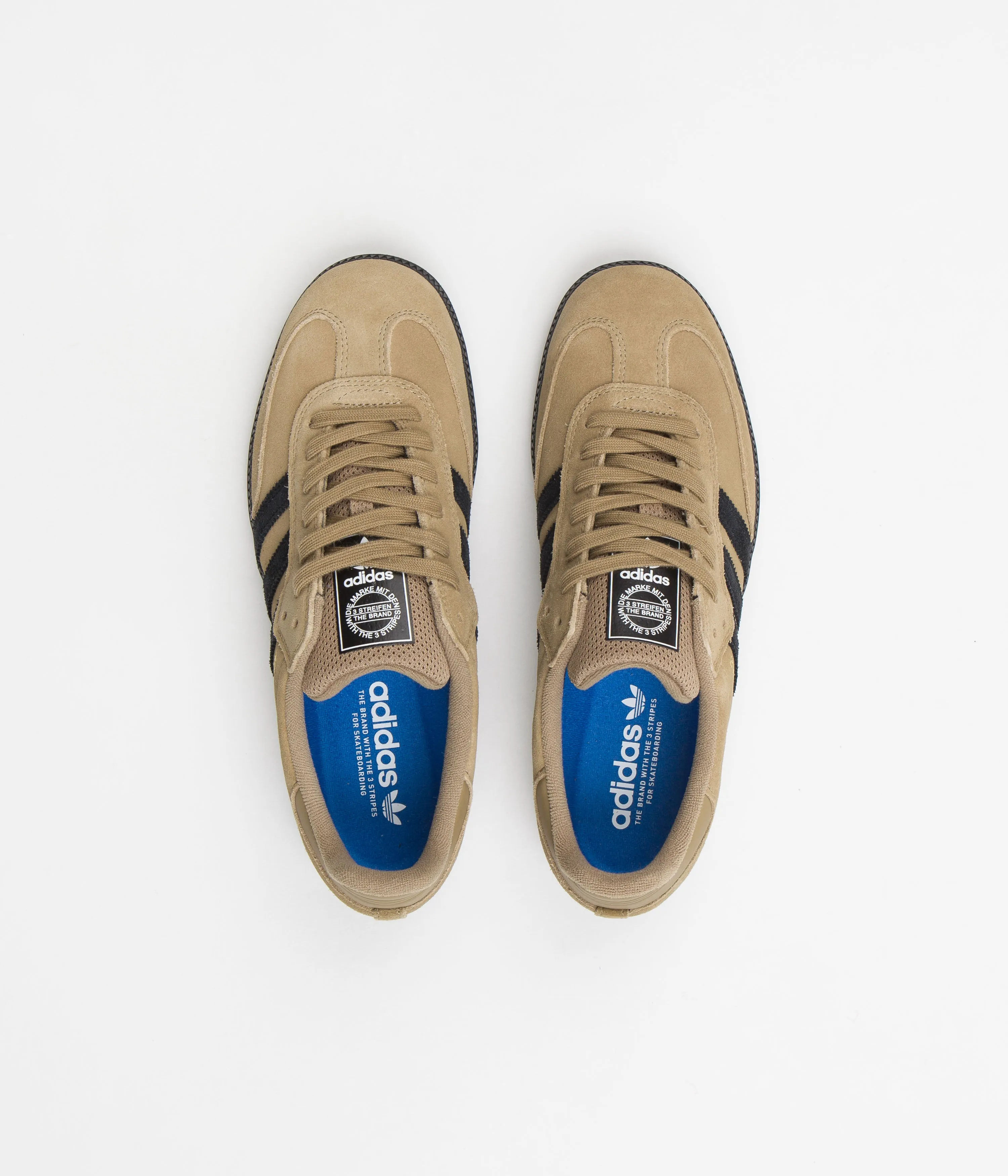 Adidas Samba ADV Shoes - Cardboard / Core Black / Bluebird