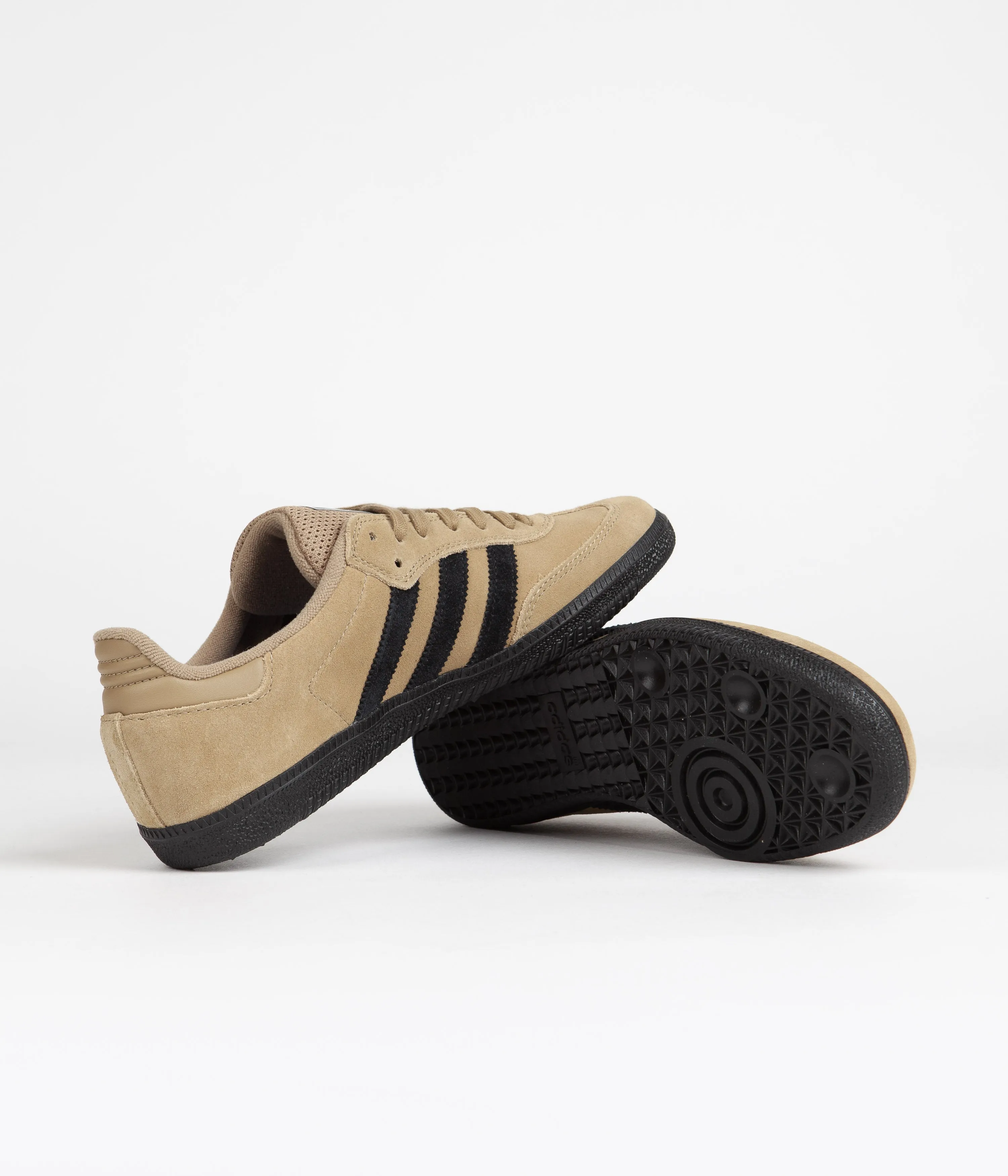 Adidas Samba ADV Shoes - Cardboard / Core Black / Bluebird