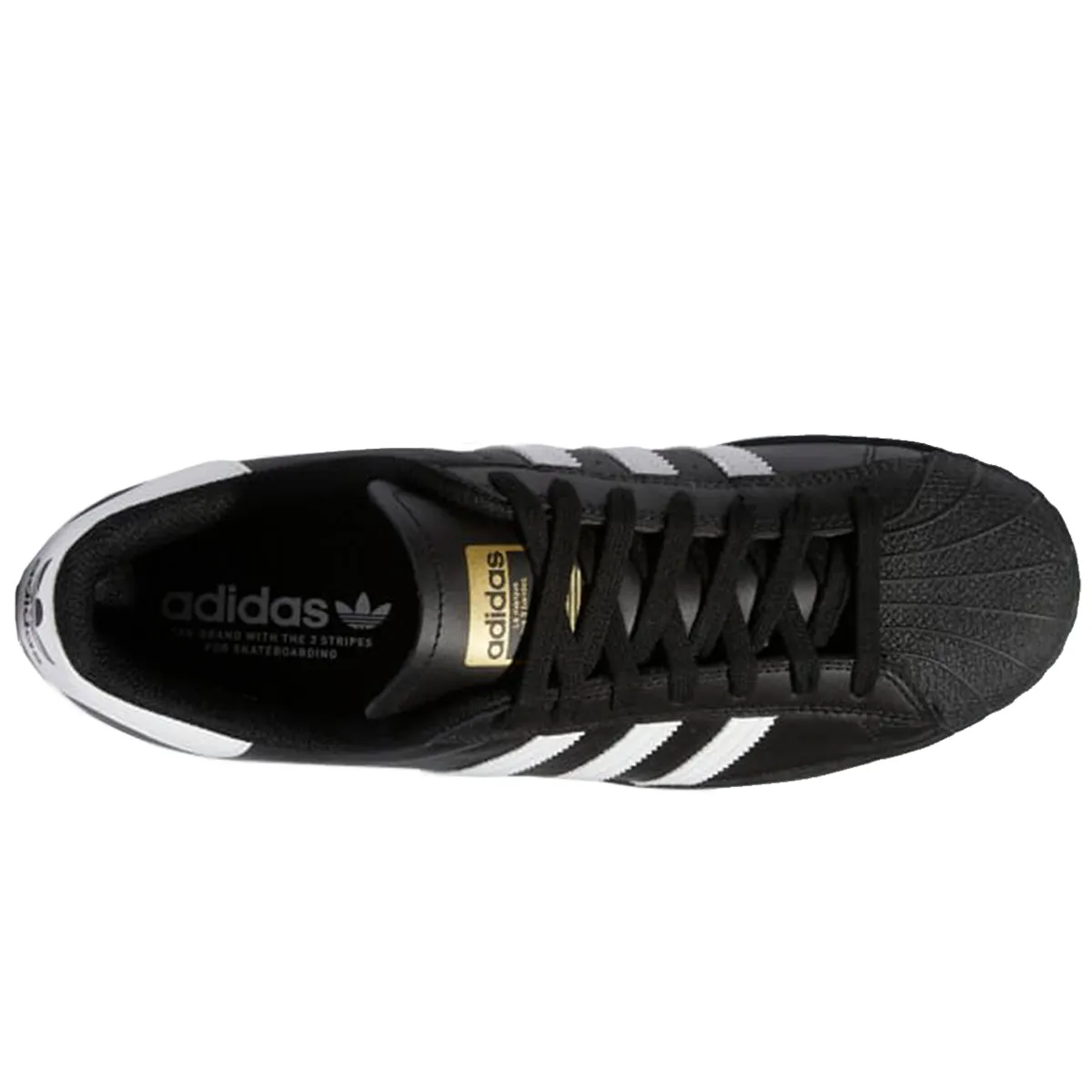 Adidas Superstar ADV - Black/Black/White Leather