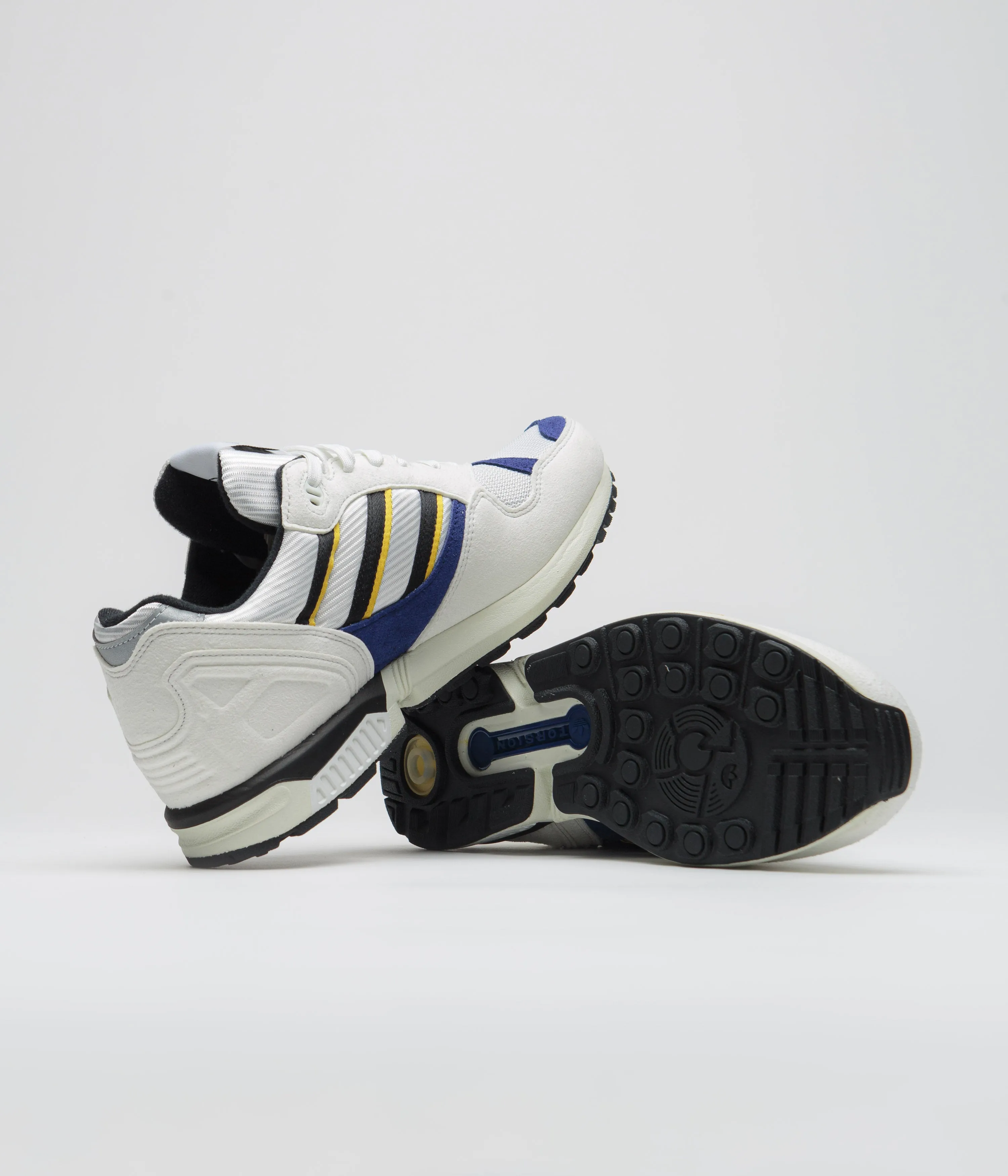 Adidas x Civilist ZX 6001 B Shoes - Crystal White / Core Black / Bold Gold