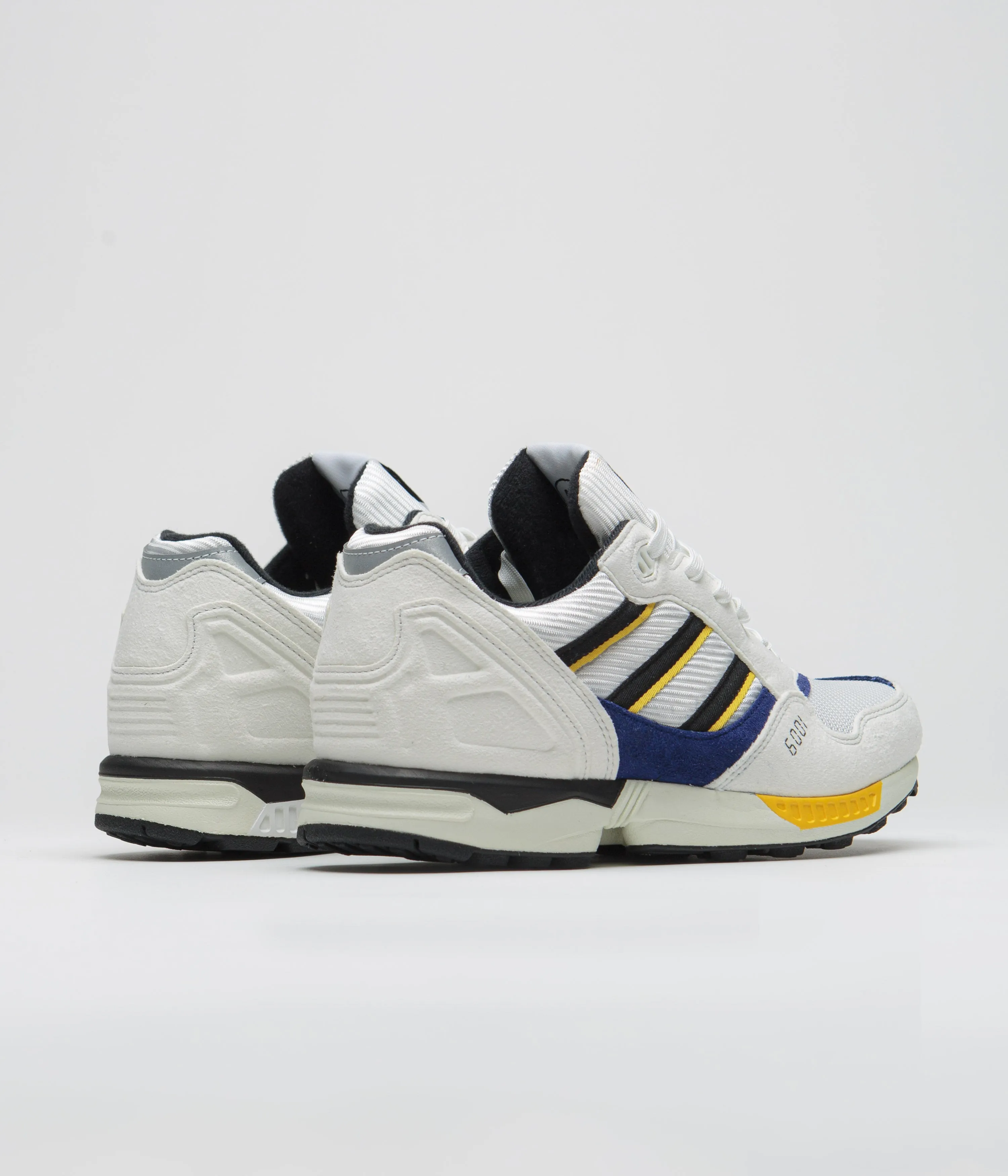 Adidas x Civilist ZX 6001 B Shoes - Crystal White / Core Black / Bold Gold