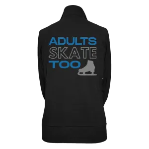 Adults Skate Too Zip Up Practice Jacket - Glitter Edition