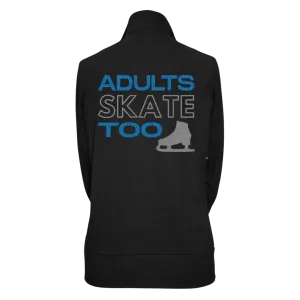 Adults Skate Too Zip Up Practice Jacket - Glitter Edition