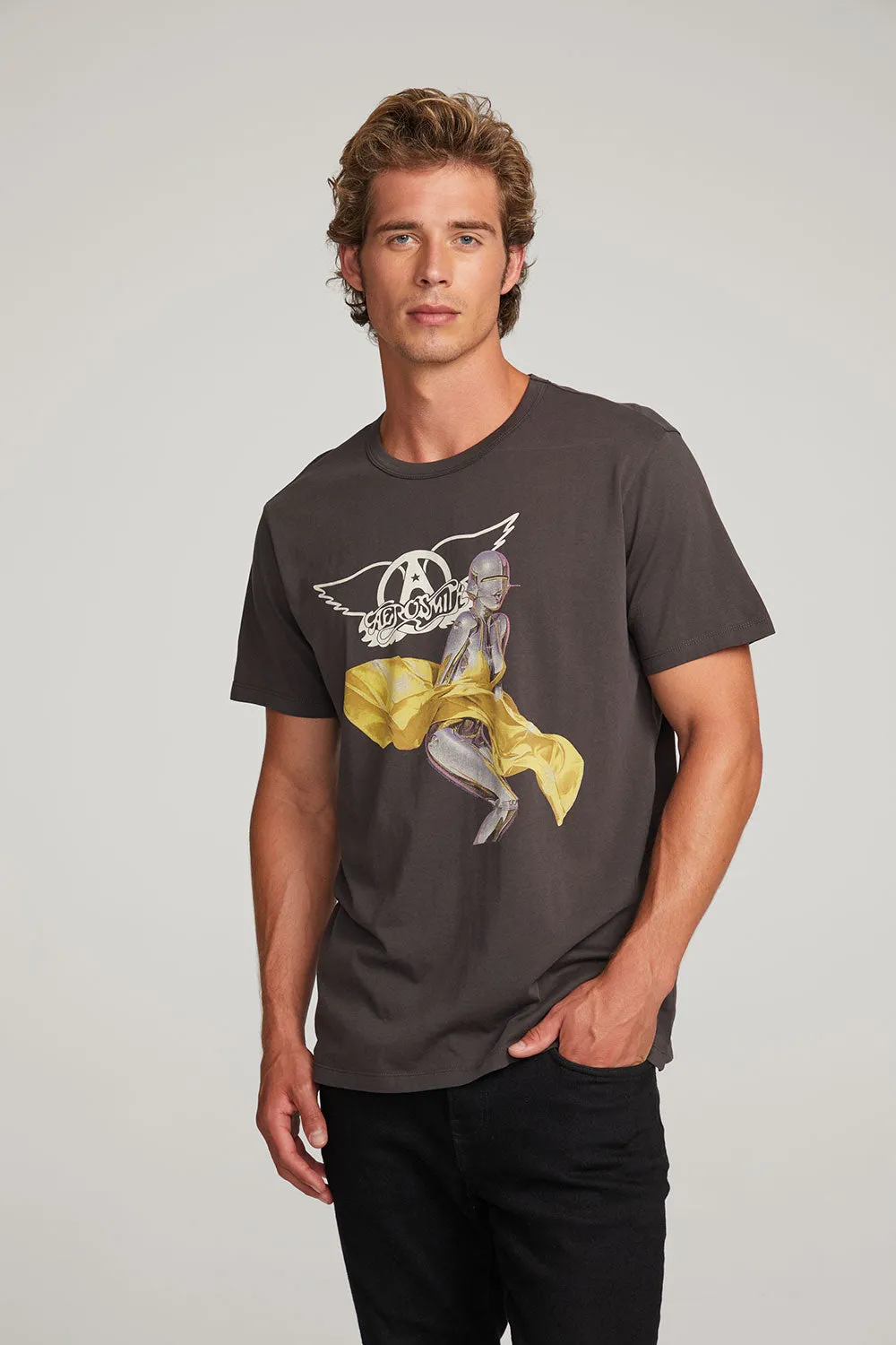 Aerosmith Just Push Play Mens Tee