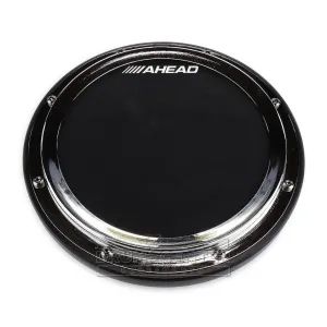 Ahead 10 S-hoop Pad w/Snare Sound Black Rubber/chrome Hoop