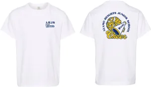 AHJS Cheer White T-Shirt