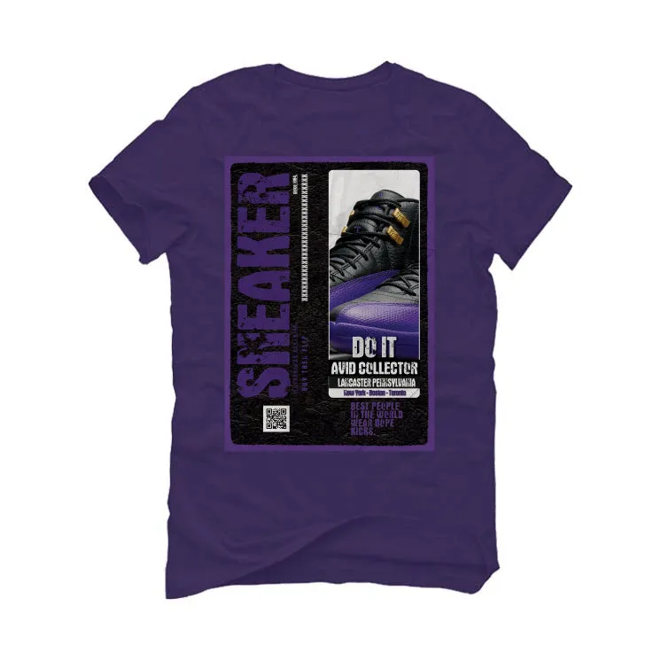 Air Jordan 12 Field Purple - Purple T-Shirt (SNEAKER COLLECTOR)