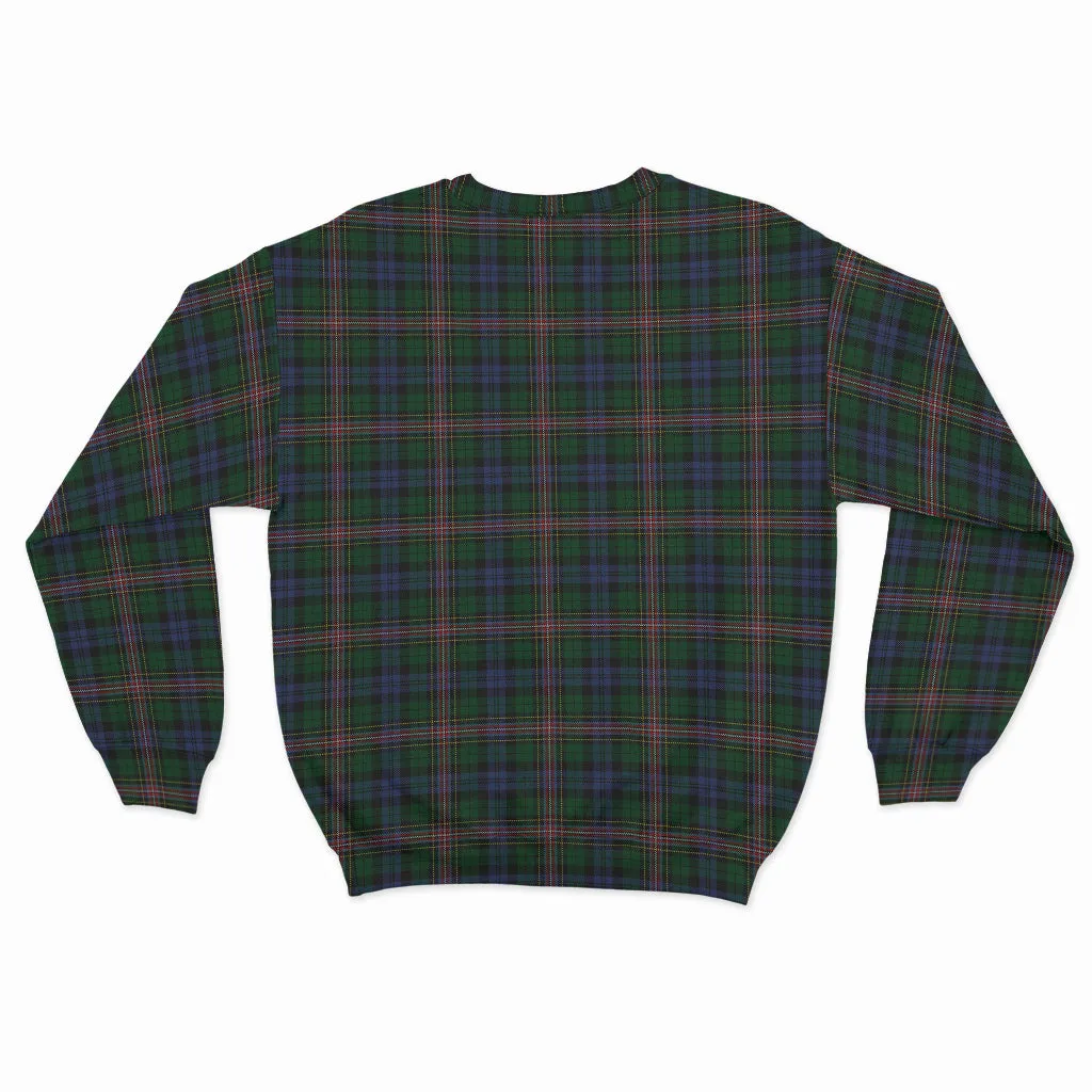 Allison Tartan Sweatshirt with Family Crest