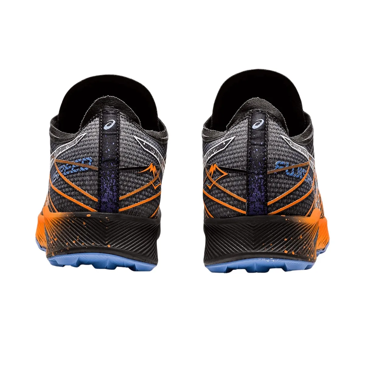 Asics Fujispeed Black Orange Shoes