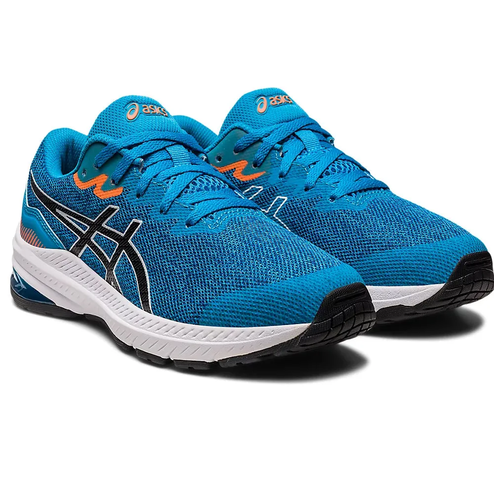 Asics Kids GT-1000 11 GS Running Shoes Island Blue / Black