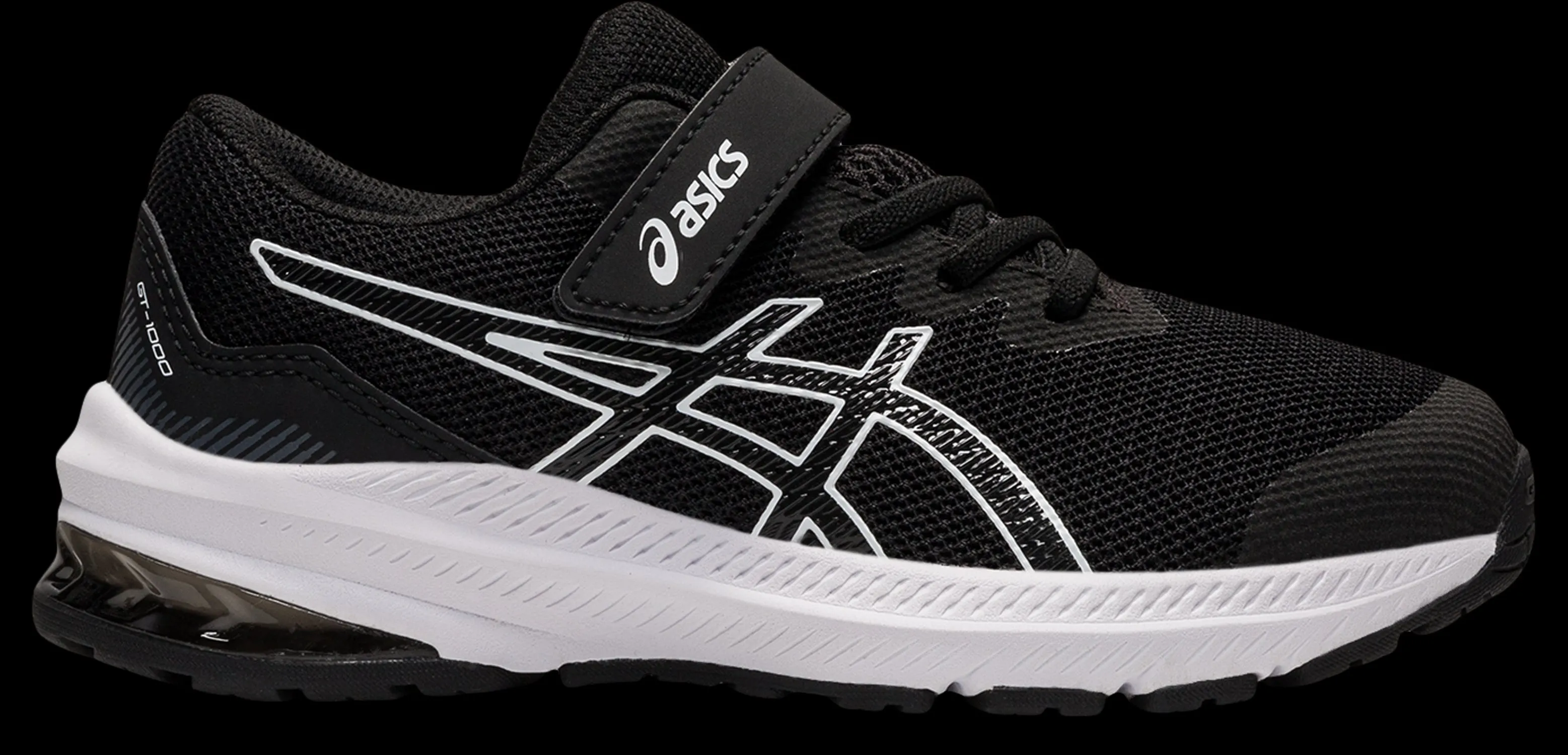 Asics Kid's GT 1000 PS - Black/White