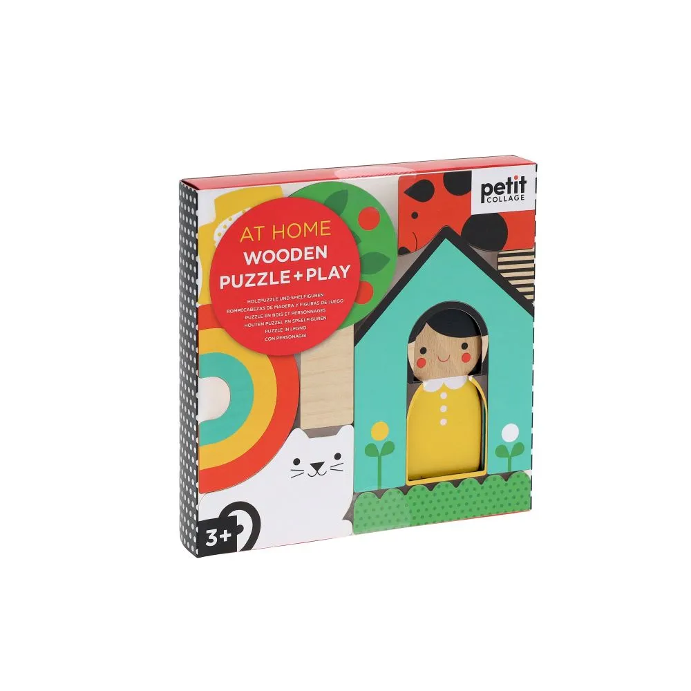 At Home Wooden Puzzle   Play