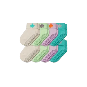 Baby Gripper Socks 8-Pack (6-12 Months)