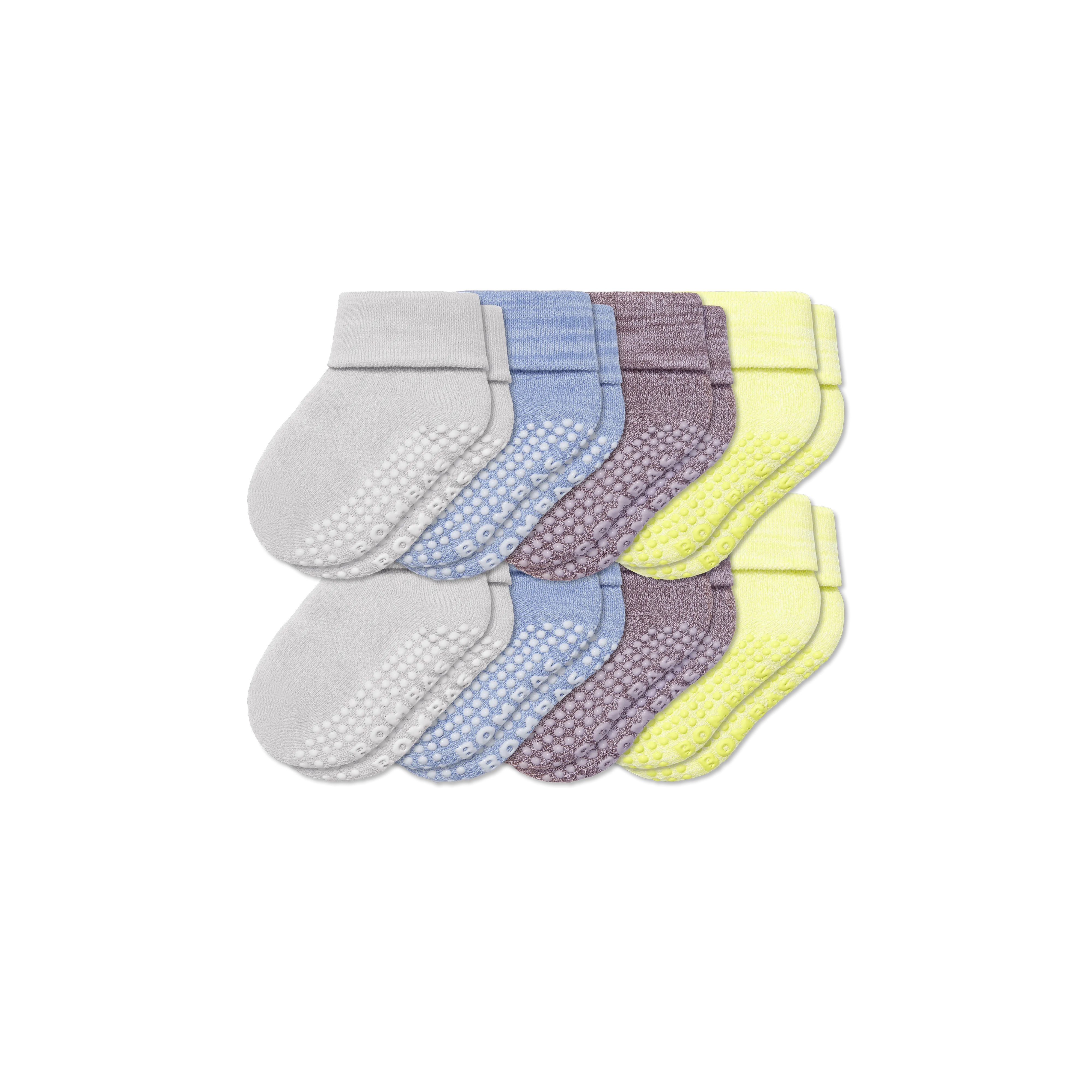 Baby Gripper Socks 8-Pack (6-12 Months)