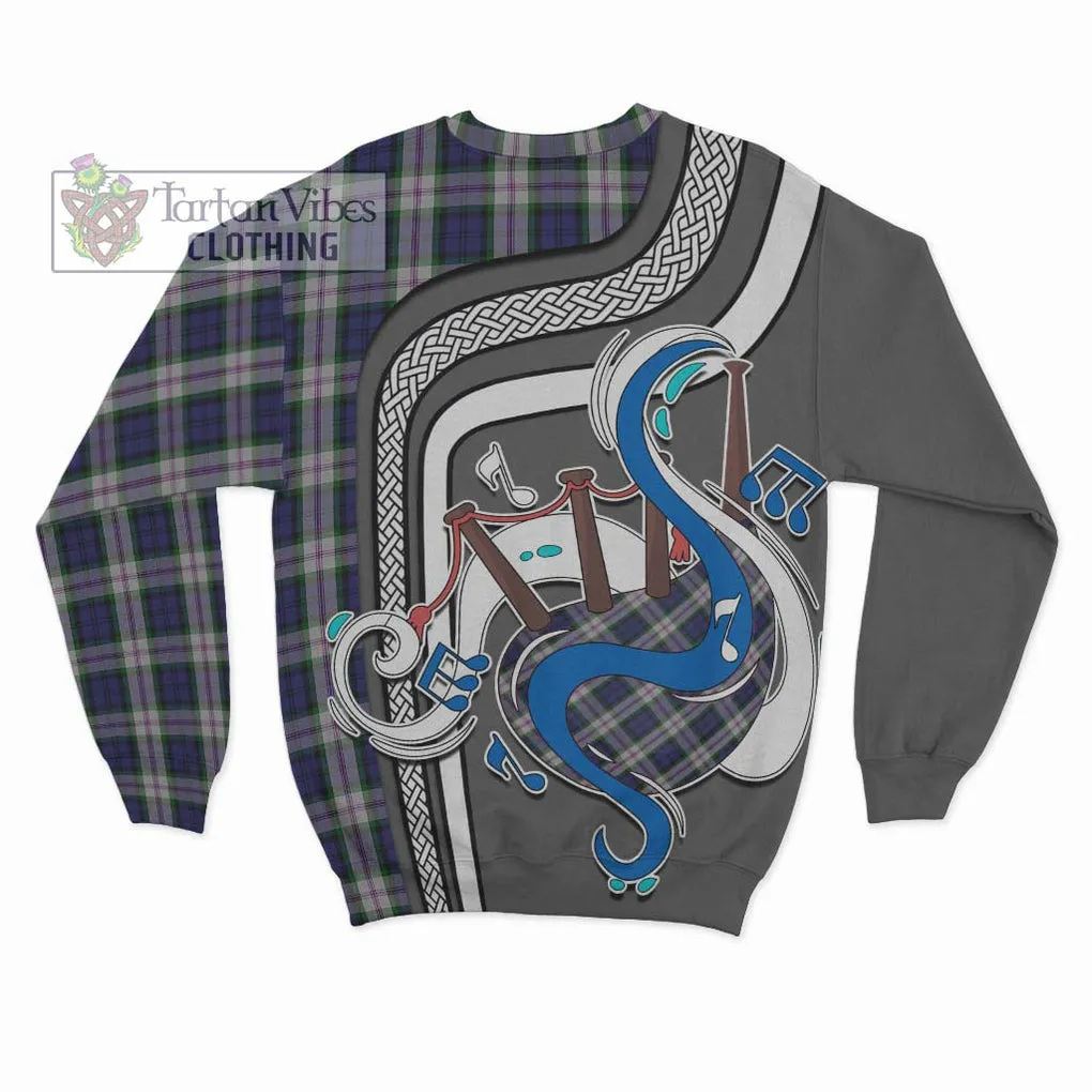 Baird Dress Tartan Sweatshirt with Epic Bagpipe Style