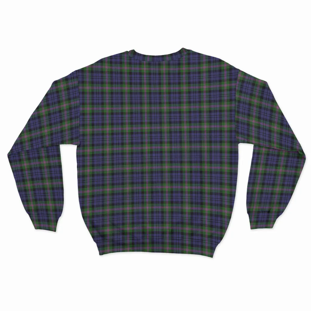 Baird Modern Tartan Sweatshirt with Family Crest