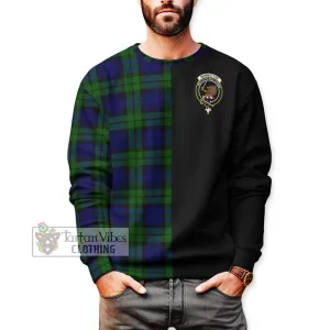 Bannatyne Tartan Sweatshirt with Family Crest and Half Of Me Style