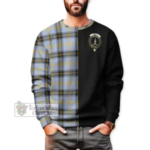 Bell Tartan Sweatshirt with Family Crest and Half Of Me Style