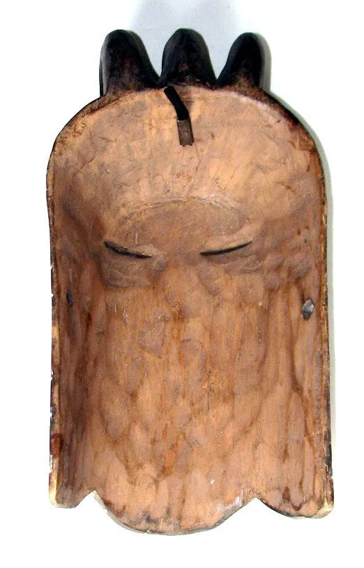 Bembe Initiation Mask with 3 Horns