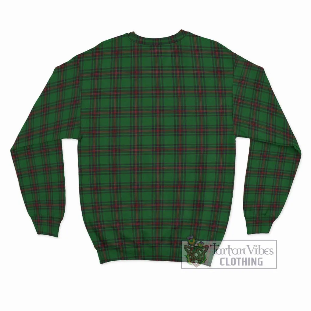 Beveridge Tartan Sweatshirt with Family Crest DNA In Me Style