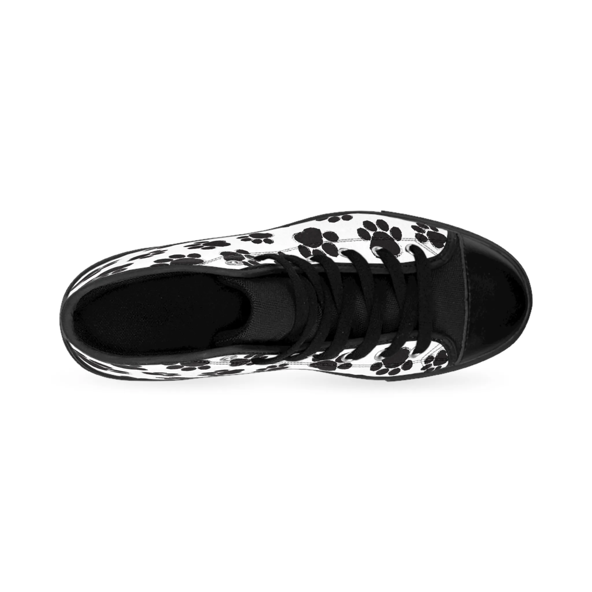 Black Dog Paws Women's Classic Sneakers