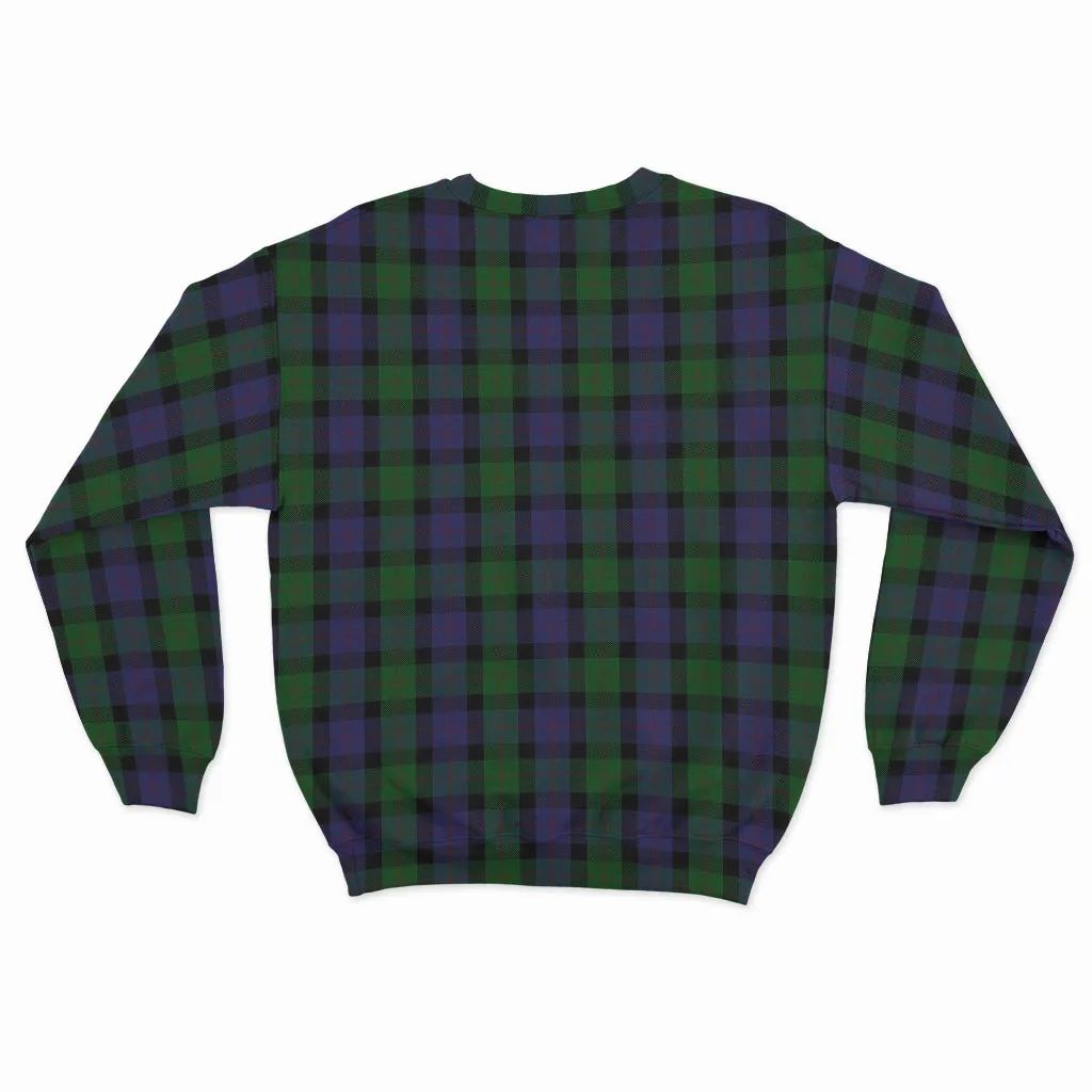 Blair Tartan Sweatshirt with Family Crest