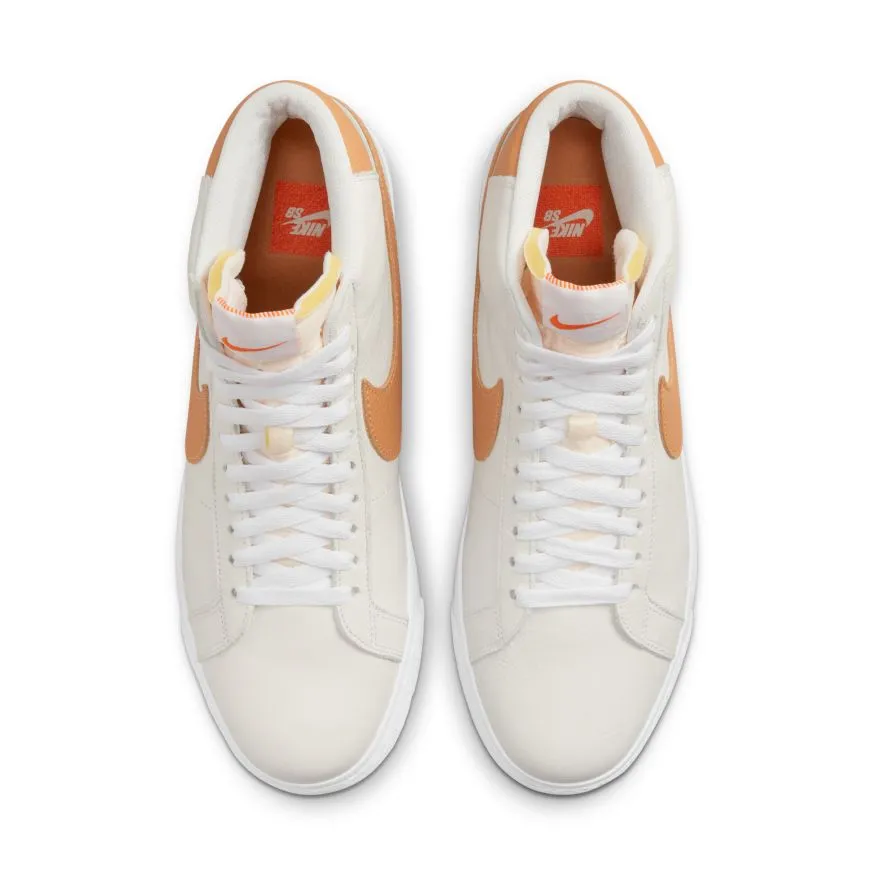 Blazer Mid ISO (White/Light Cognac/White)