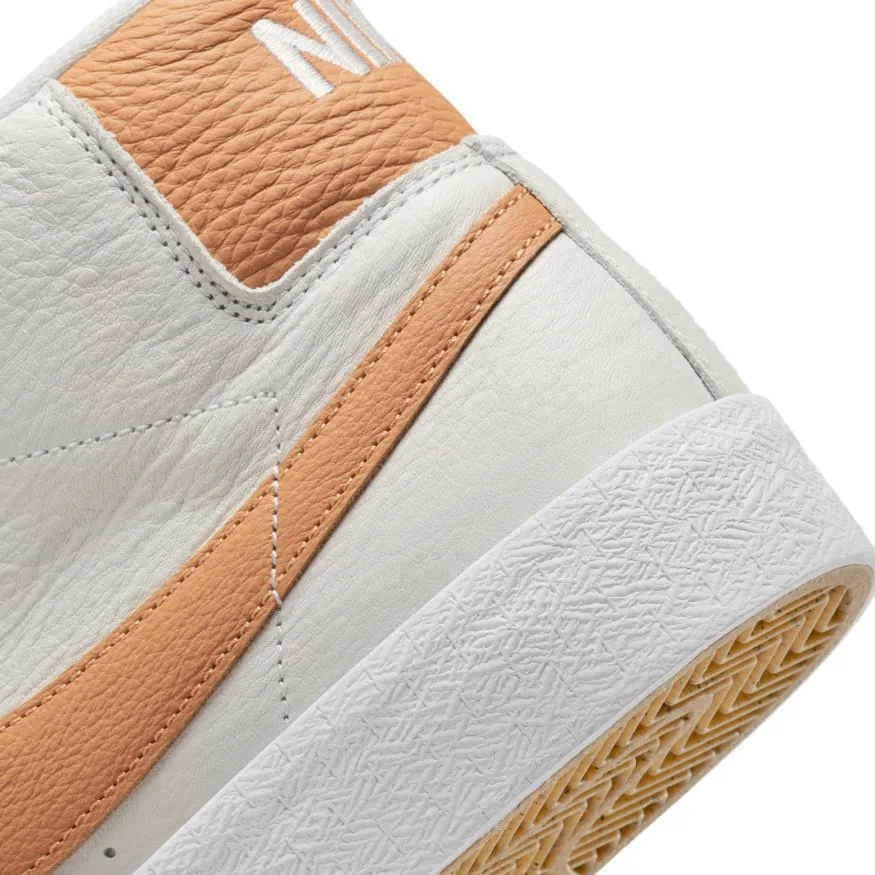 Blazer Mid ISO (White/Light Cognac/White)